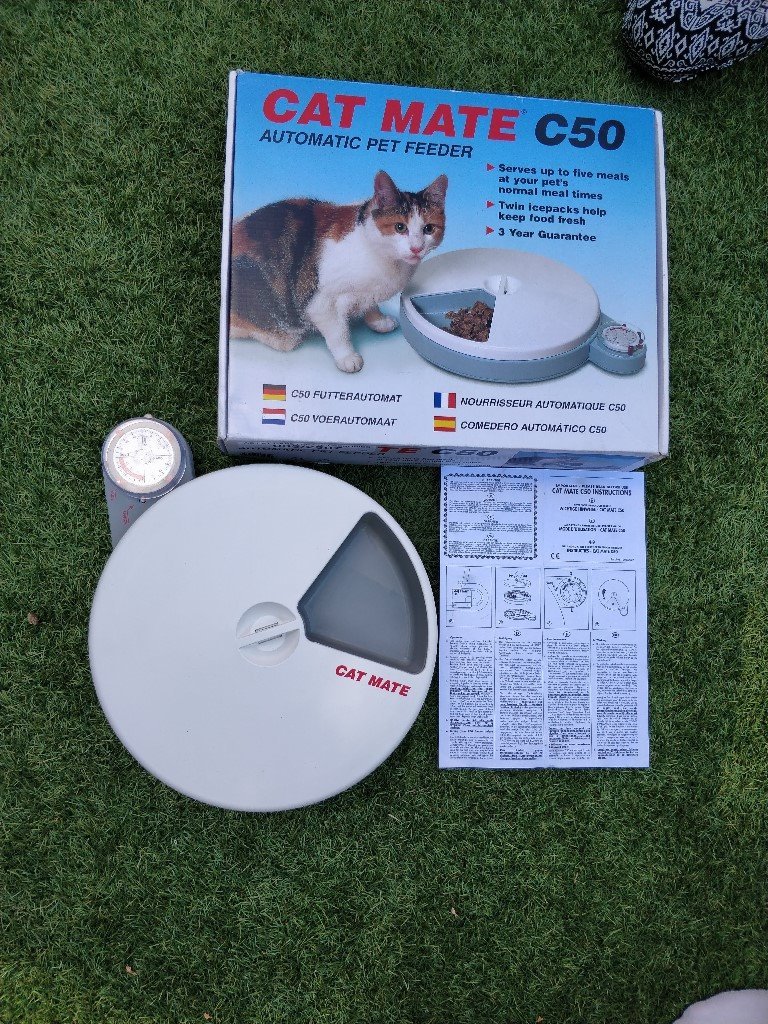 cat mate c50 automatic pet feeder